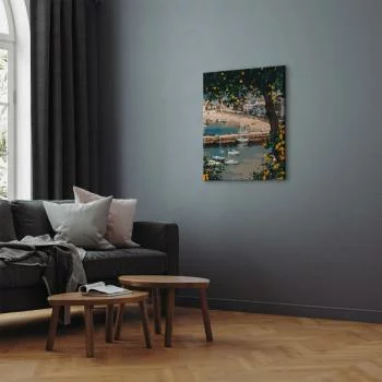 Obraz do samodzielnego malowania - Malownicza zatoka - obrazek 5