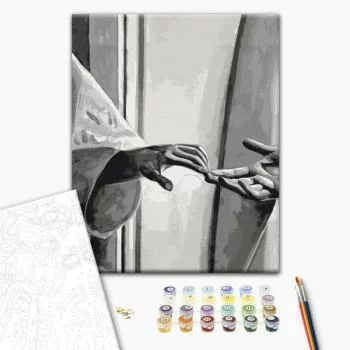 Obraz do samodzielnego malowania - Połączenie