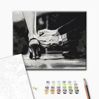 Obraz do samodzielnego malowania - Małe gesty