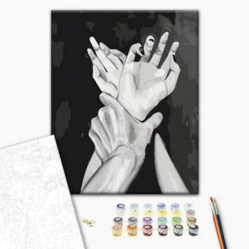 Obraz do samodzielnego malowania - Dłonie