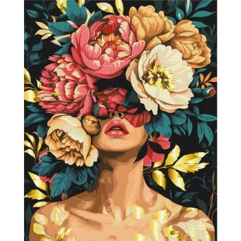 Obraz do samodzielnego malowania - Magia płatków - obrazek 2