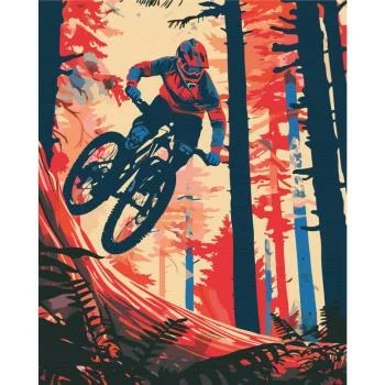 Obraz do samodzielnego malowania - Zastrzyk adrenaliny - obrazek 2