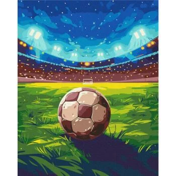 Obraz do samodzielnego malowania - Przed meczem - obrazek 2