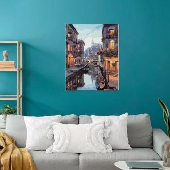 Obraz do samodzielnego malowania - Weneckie kanały - obrazek 5