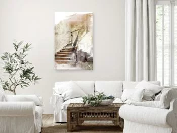Obraz - Sekretne schody (1-częściowy) pionowy - obrazek 2