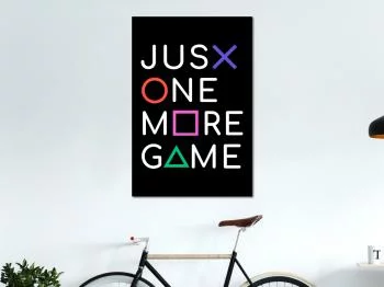 Obraz - Just One More Game (1-częściowy) pionowy - obrazek 2