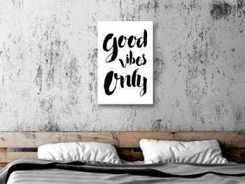 Obraz - Good Vibes Only (1-częściowy) pionowy
