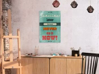 Obraz - Do It Now! (1-częściowy) pionowy