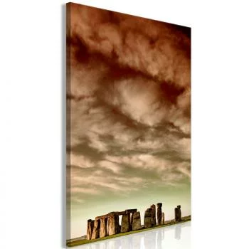 Obraz - Chmury nad Stonehenge (1-częściowy) pionowy