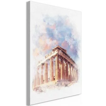Obraz - Malowany Partenon (1-częściowy) pionowy