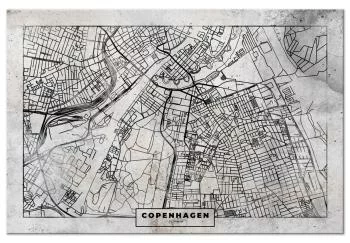Obraz - Plan Kopenhagi (1-częściowy) szeroki - obrazek 2