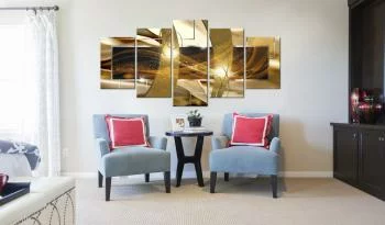 Obraz - Złota lawa - obrazek 2