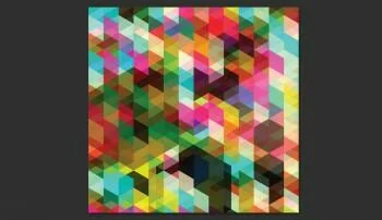 Fototapeta - Kolorowa geometria - obrazek 2