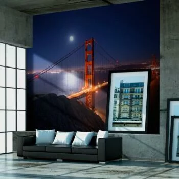Fototapeta - Most Golden Gate nocą