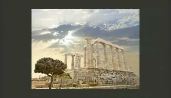 Fototapeta z widokiem na Akropol - obrazek 2