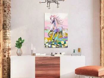 Obraz do samodzielnego malowania - Bajkowy koń - obrazek 2