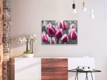 Obraz do samodzielnego malowania - Pole tulipanów - obrazek 2