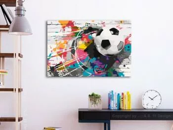 Obraz do samodzielnego malowania - Kolorowa piłka