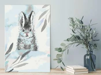 Obraz do samodzielnego malowania - Słodki królik