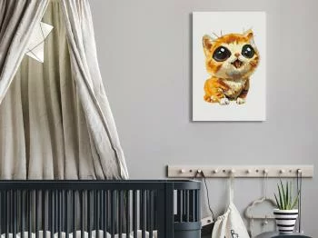 Obraz do samodzielnego malowania - Radosny kot - obrazek 2