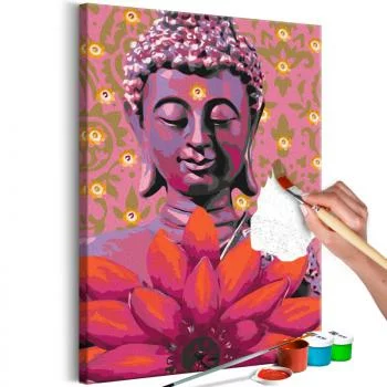 Obraz do samodzielnego malowania - Przyjazny Budda