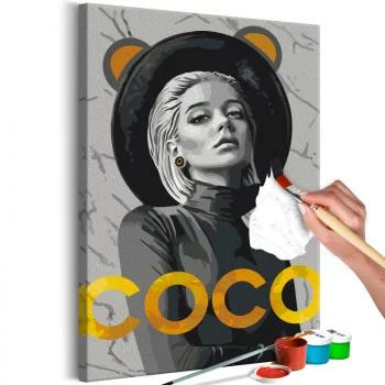 Obraz do samodzielnego malowania - Coco
