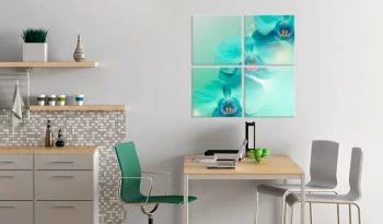 Obraz - Błękit orchidei