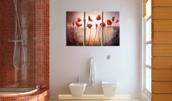 Obraz - Bright red poppies