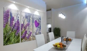 Obraz - Lawendowe love - obrazek 2