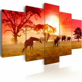 Obraz - Słoneczne kolory Afryki