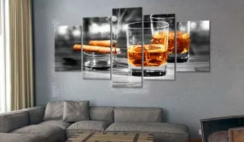Obraz - Cygara i whisky