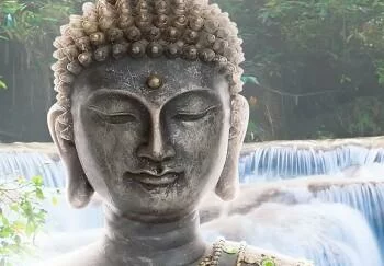 Obraz - Budda i wodospad - obrazek 3