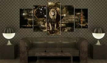 Obraz - Złoty lew