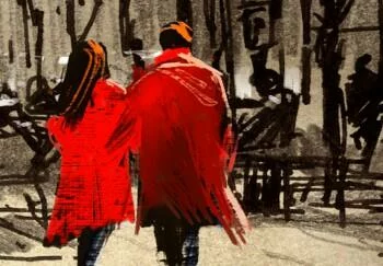 Obraz - Romantyczna przechadzka - obrazek 4