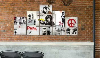 Obraz - Street Crimes: Banksy Art