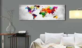Obraz - Mapa świata: Kolorowa rewolucja - obrazek 2