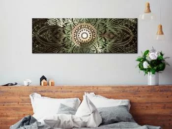 Obraz - Szmaragdowa Mandala - obrazek 2