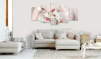 Obraz - Olśniewające magnolie (5-częściowy) szeroki - obrazek 2