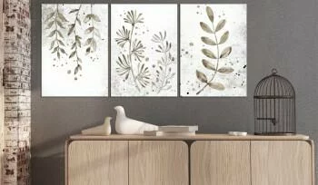 Obraz - Gałązki (3-częściowy) - obrazek 2