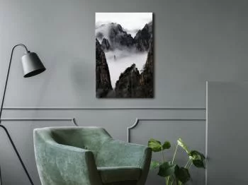Obraz - Mgła nad Huang Shan (1-częściowy) pionowy