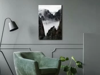 Obraz - Mgła nad Huang Shan (1-częściowy) pionowy - obrazek 2