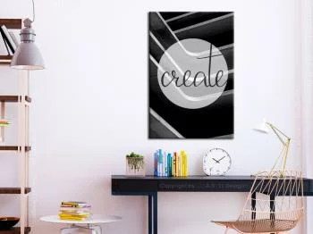 Obraz - Create (1-częściowy) pionowy - obrazek 2