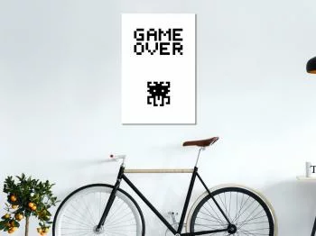 Obraz - Game over (1-częściowy) pionowy