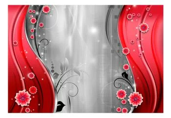 Fototapeta - Za zasłoną czerwieni - obrazek 2