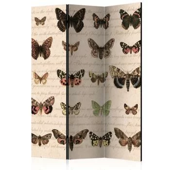 Parawan - Styl retro: Motyle