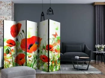 Parawan - Country poppies II - obrazek 2