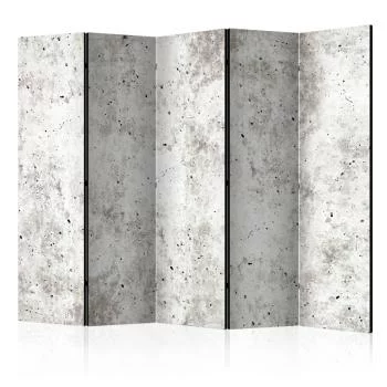 Parawan 5-częściowy - Miejski styl: Beton II