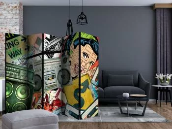 Parawan - Graffiti girl II - obrazek 2