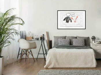 Plakat - Rozmowa dwóch kóz - obrazek 2