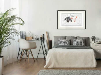 Plakat - Rozmowa dwóch kóz - obrazek 2